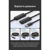 Дата кабель USB 2.0 AM/AF 20.0m Active black Vention (CBKBQ)