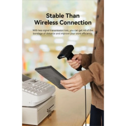 Дата кабель USB 2.0 AM/AF 30.0m Active black Vention (CBKBT)