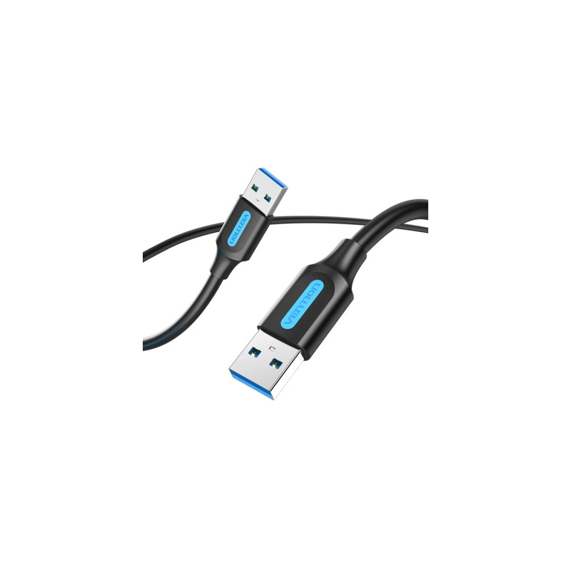 Дата кабель USB 3.0 AM/AM 3.0m black Vention (CONBI)