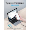 Дата кабель USB-C to Micro 5P 1.5m 2A black Vention (COVBG)