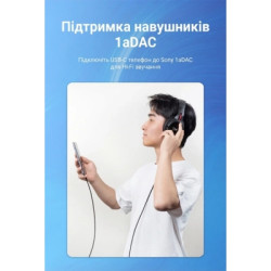 Дата кабель USB-C to Micro 5P 1.5m 2A black Vention (COVBG)