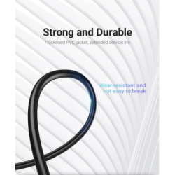 Дата кабель USB 2.0 AM to Mini 5P 1.0m black Vention (COMBF)