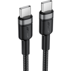 Дата кабель USB-C to USB-C 1.2m 60W black Acefast (6974316285137)