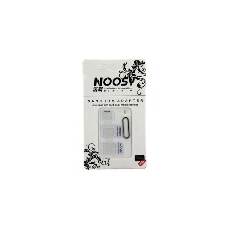 Адаптер для SIM-карт Noosy Adapter Nano SIM for all size (19712 / 15514)
