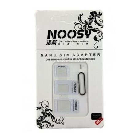 Адаптер для SIM-карт Noosy Adapter Nano SIM for all size (19712 / 15514)