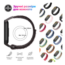 Ремінець до фітнес браслета Armorstandart для Xiaomi Smart Band 10/9/8 Pink (ARM86901)