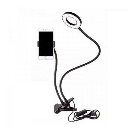 Набір блогера UFT LED лампа + тримач для телефона з прищепкою (UFTTLL03)
