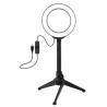 Набір блогера Puluz Ring USB LED lamp PKT3084B 4.7" + table stand (PKT3084B)