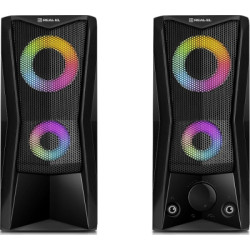 Акустична система REAL-EL S-107 USB Black (EL121100017)