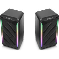 Акустична система REAL-EL S-130 USB Black (EL121100018)