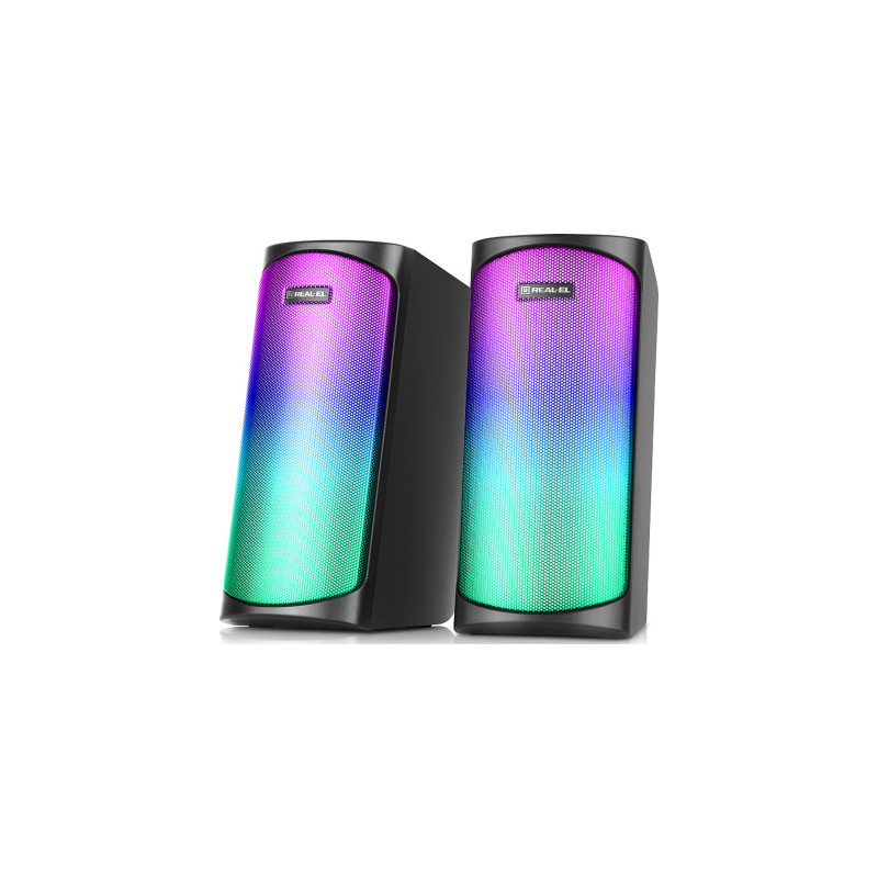 Акустична система REAL-EL S-135 USB Black (EL121100019)