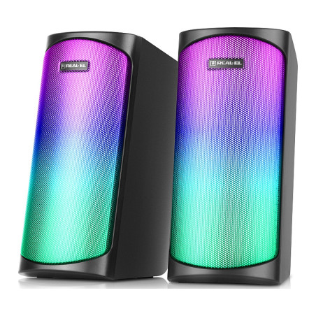 Акустична система REAL-EL S-135 USB Black (EL121100019)