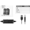 Акустична система REAL-EL S-135 USB Black (EL121100019)