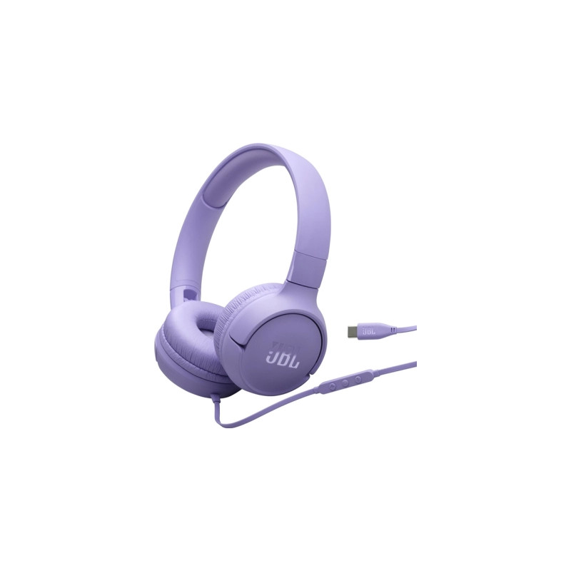 Навушники JBL Tune 520C USB-C Purple (JBLT520CPUR)