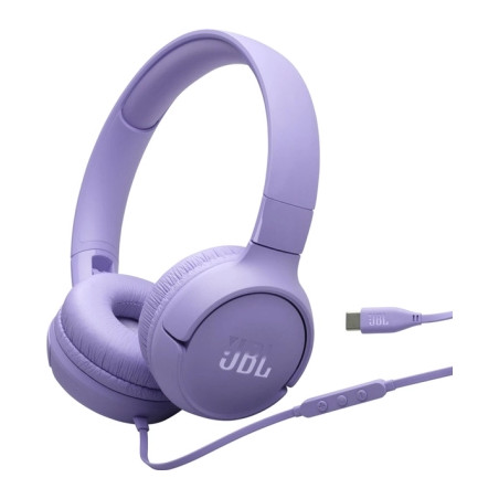 Навушники JBL Tune 520C USB-C Purple (JBLT520CPUR)