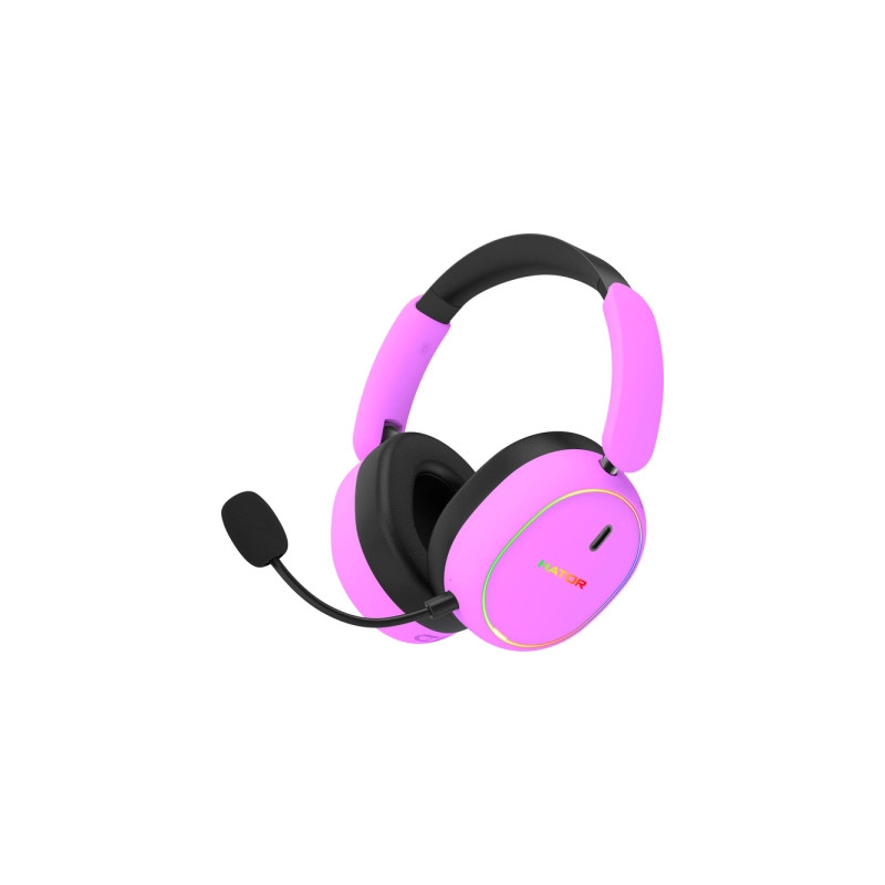 Навушники Hator Phoenix 2 Wireless Hi-Res SyncHUB Cyber Violet (ESH42)