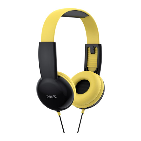 Навушники Havit HV-H211d Yellow/Black (HV-H211d)