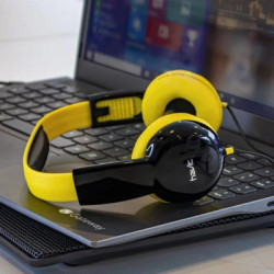 Навушники Havit HV-H211d Yellow/Black (HV-H211d)