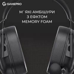 Навушники GamePro Genesis Hunter Black (HS1350B)