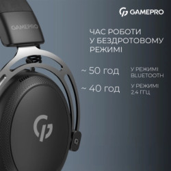 Навушники GamePro Asgard Skald 4-Mode Black (HSW160B)