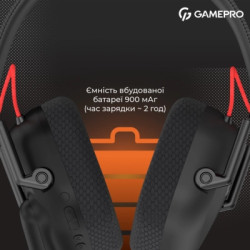 Навушники GamePro Genesis Mercury Pro 3-Mode Black (HSW120B)