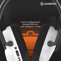 Навушники GamePro Genesis Mercury Pro 3-Mode White (HSW120W)