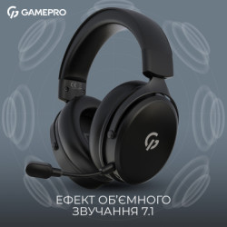 Навушники GamePro Asgard Skadi Wireless Black (HSW191B)
