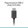 Навушники Logitech H390 USB-C Midnight Black (981-001576)
