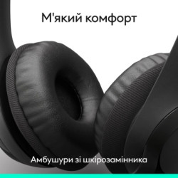 Навушники Logitech H390 USB-C Midnight Black (981-001576)