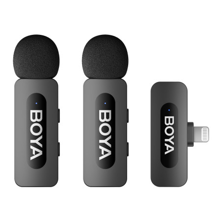 Мікрофон Boya BY-V2 Lightning Black (BY-V2)