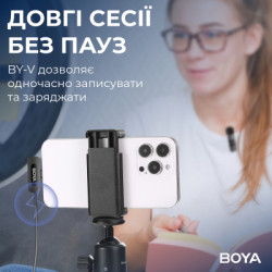Мікрофон Boya BY-V2 Lightning Black (BY-V2)