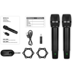 Мікрофон REAL-EL KM-850 Black (EL121900002)
