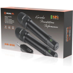 Мікрофон REAL-EL KM-850 Black (EL121900002)