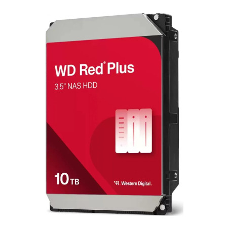 Жорсткий диск 3.5" 10TB Red Plus WD (WD100EFGX)