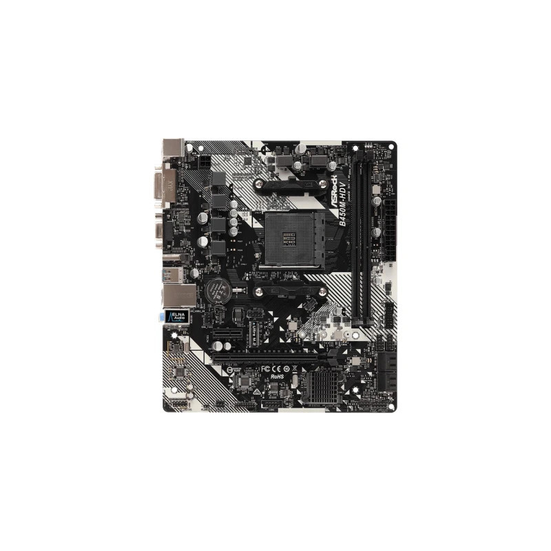 Материнська плата ASRock B450M-HDV R4.0