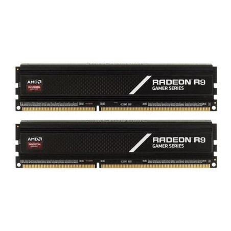 Модуль пам'яті для комп'ютера DDR4 16GB (2x8GB) 3200 MHz Radeon R9 AMD (R9S416G3206U2K)