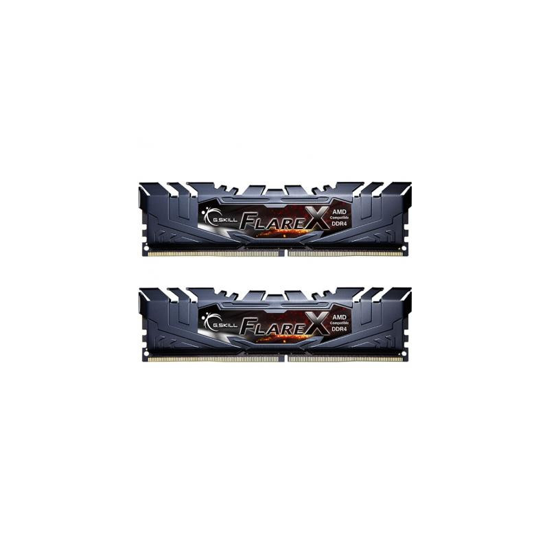 Модуль пам'яті для комп'ютера DDR4 16GB (2x8GB) 3200 MHz FlareX Black G.Skill (F4-3200C16D-16GFX)