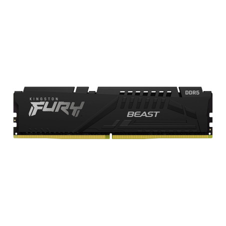 Модуль пам'яті для комп'ютера DDR5 16GB 5600 MHz Beast Black Kingston Fury (ex.HyperX) (KF556C40BB-16)