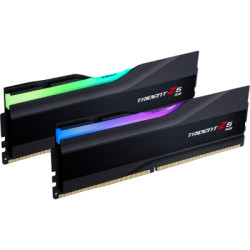Модуль пам'яті для комп'ютера DDR5 32GB (2x16GB) 6400 Trident Z5 RGB Black G.Skill (F5-6400J3239G16GX2-TZ5RK)