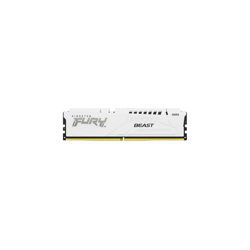 Модуль пам'яті для комп'ютера DDR5 32GB 6000 MHz Beast EXPO White Kingston Fury (ex.HyperX) (KF560C36BWE-32)