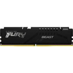 Модуль пам'яті для комп'ютера DDR5 64GB (2x32GB) 6000 MHz Beast Black EXPO Kingston Fury (ex.HyperX) (KF560C36BBEK2-64)