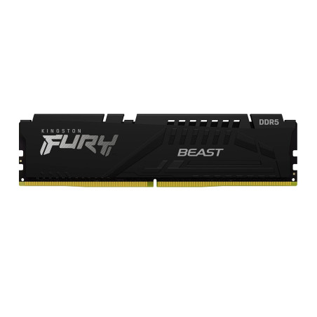 Модуль пам'яті для комп'ютера DDR5 32GB 5600 MHz Beast Black EXPO Kingston Fury (ex.HyperX) (KF556C36BBE-32)