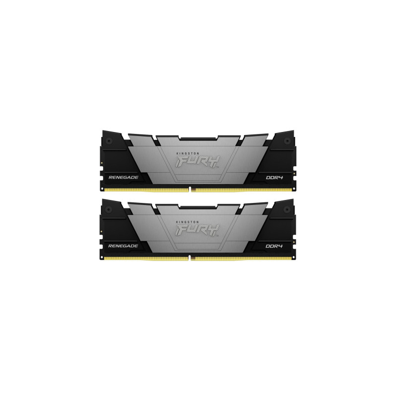 Модуль пам'яті для комп'ютера DDR4 32GB (2x16GB) 3600 MHz Fury Renegade Black Kingston Fury (ex.HyperX) (KF436C16RB12K2/32)