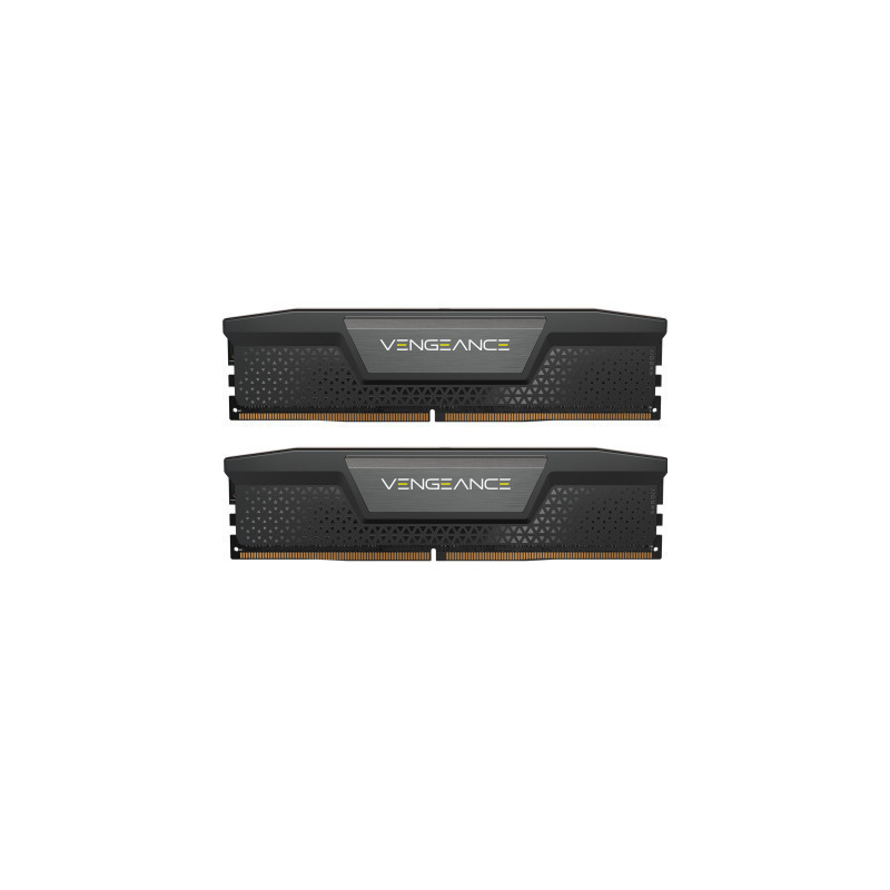 Модуль пам'яті для комп'ютера DDR5 96GB (2x48GB) 6400 MHz Vengeance Black Corsair (CMK96GX5M2B6400C32)