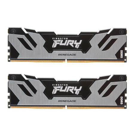 Модуль пам'яті для комп'ютера DDR5 96GB (2x48GB) 6400 MHz Renegade Silver XMP Kingston Fury (ex.HyperX) (KF564C32RSK2-96)