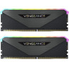Модуль пам'яті для комп'ютера DDR4 32GB (2x16GB) 3600 MHz Vengeance RGB RT Black Corsair (CMN32GX4M2Z3600C18)