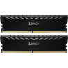 Модуль пам'яті для комп'ютера DDR4 16GB (2x8GB) 3600 MHz THOR Black Lexar (LD4U08G36C18LG-RGD)