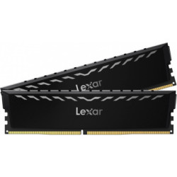 Модуль пам'яті для комп'ютера DDR4 16GB (2x8GB) 3600 MHz THOR Black Lexar (LD4U08G36C18LG-RGD)