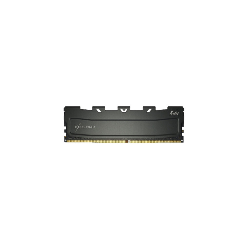 Модуль пам'яті для комп'ютера DDR4 16GB 3200 MHz Black Kudos eXceleram (EKBLACK4163222X)