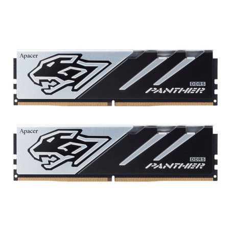 Модуль пам'яті для комп'ютера DDR5 32GB (2x16GB) 5200 MHz Panther Apacer (AH5U32G52C5227BAA-2)